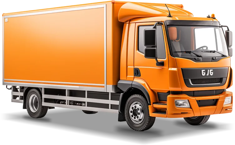 Frota de veículos de entrega da RotaSP Express